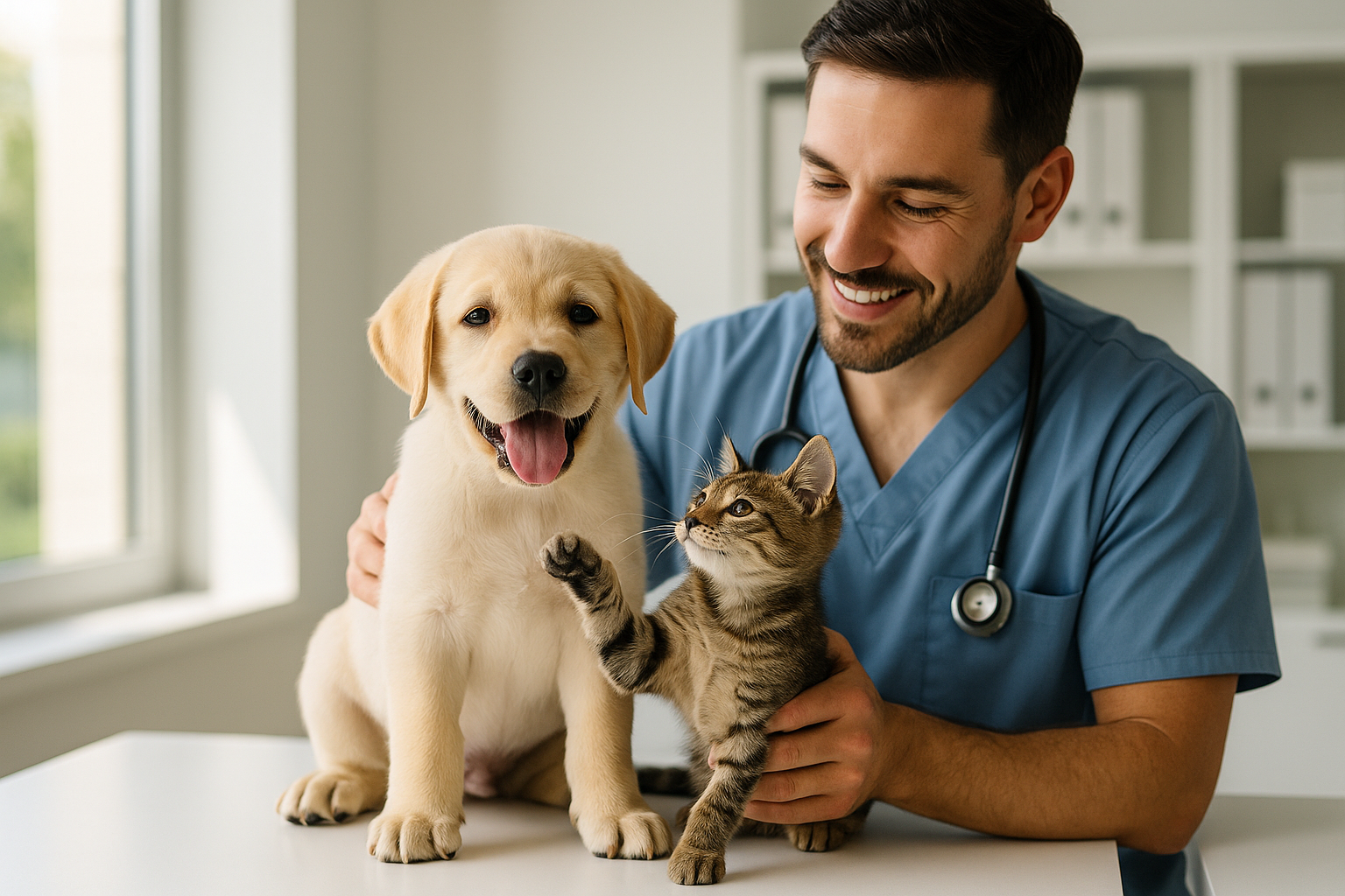 Puppy and Kitten Survival Guide: First Year Vet Visit Tips