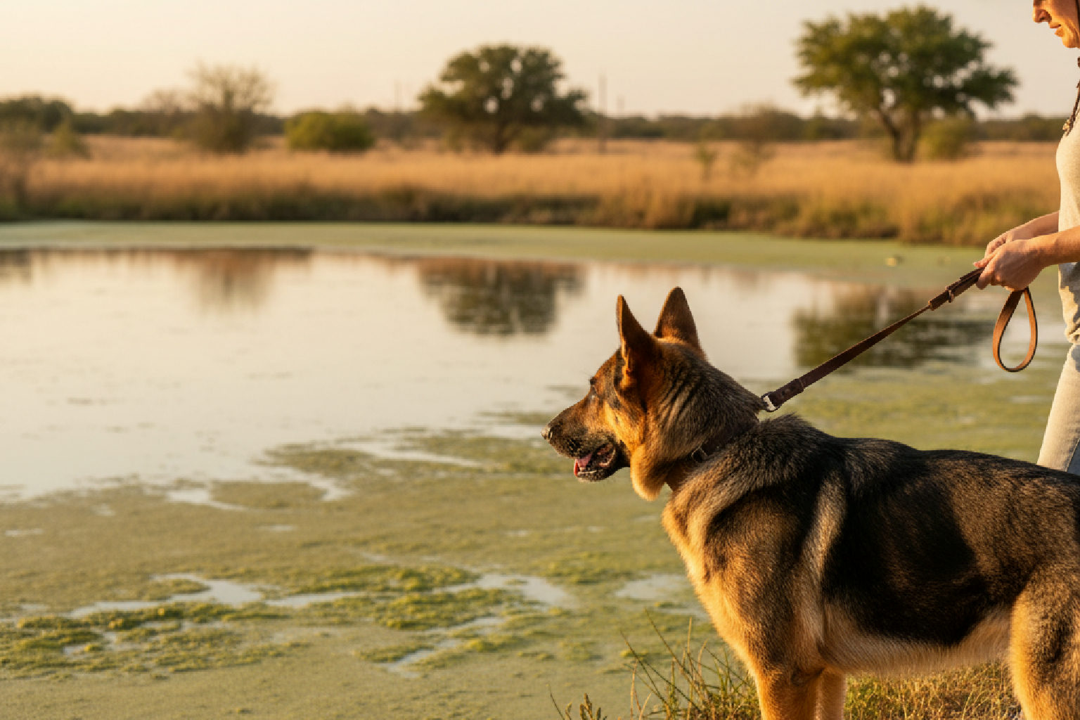 Blue-Green Algae Poisoning in Dogs: Pond and Lake Dangers in Cypress
