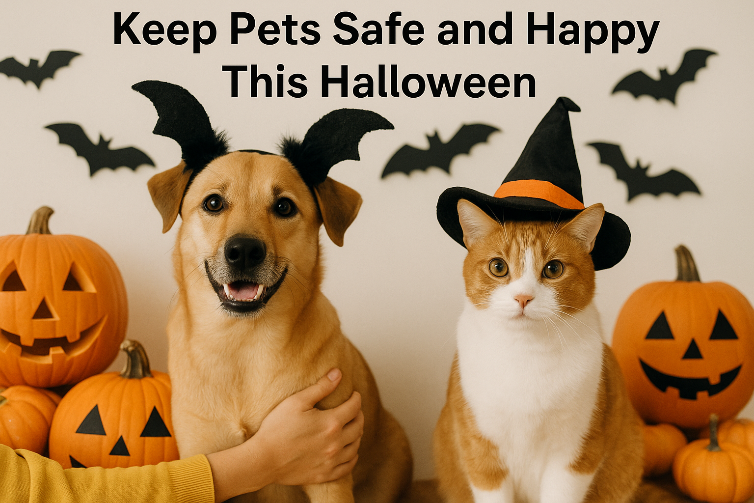 Keep Pets Safe and Happy This Halloween